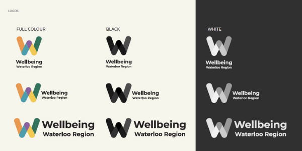 WWR's various logos from brand guideline